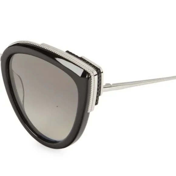NWT Boucheron Cat Eye Black Sunglasses. - Picture 2 of 11